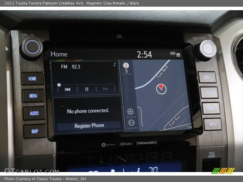 Magnetic Gray Metallic / Black 2021 Toyota Tundra Platinum CrewMax 4x4