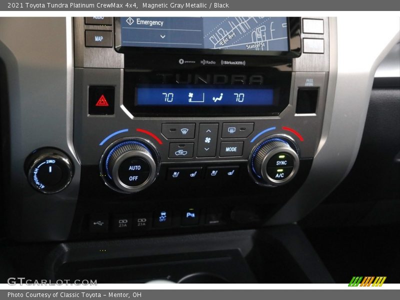 Magnetic Gray Metallic / Black 2021 Toyota Tundra Platinum CrewMax 4x4