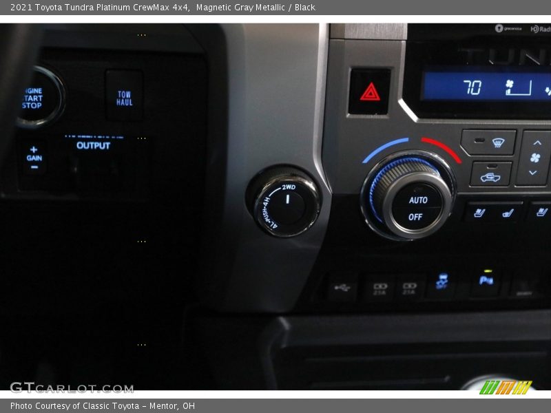 Magnetic Gray Metallic / Black 2021 Toyota Tundra Platinum CrewMax 4x4