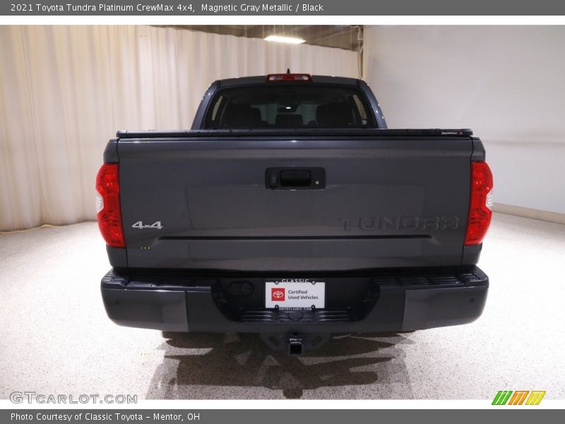 Magnetic Gray Metallic / Black 2021 Toyota Tundra Platinum CrewMax 4x4