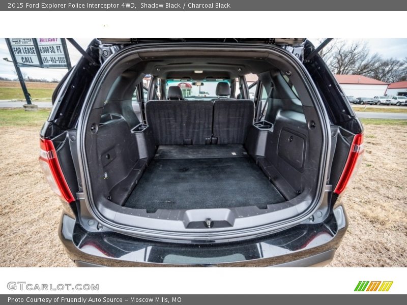  2015 Explorer Police Interceptor 4WD Trunk