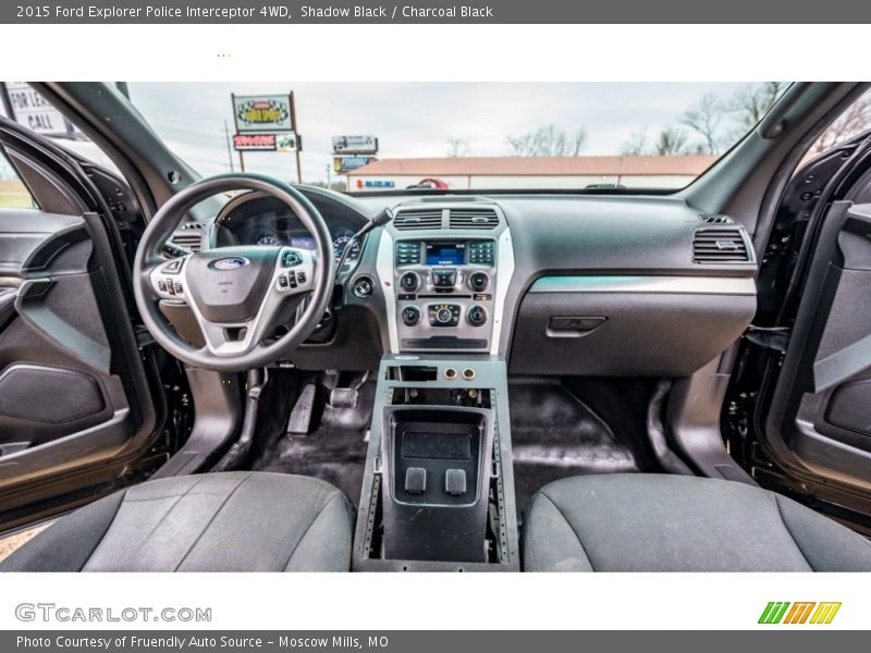  2015 Explorer Police Interceptor 4WD Charcoal Black Interior