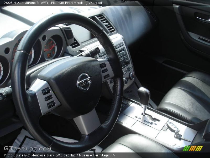 Platinum Pearl Metallic / Charcoal 2006 Nissan Murano SL AWD