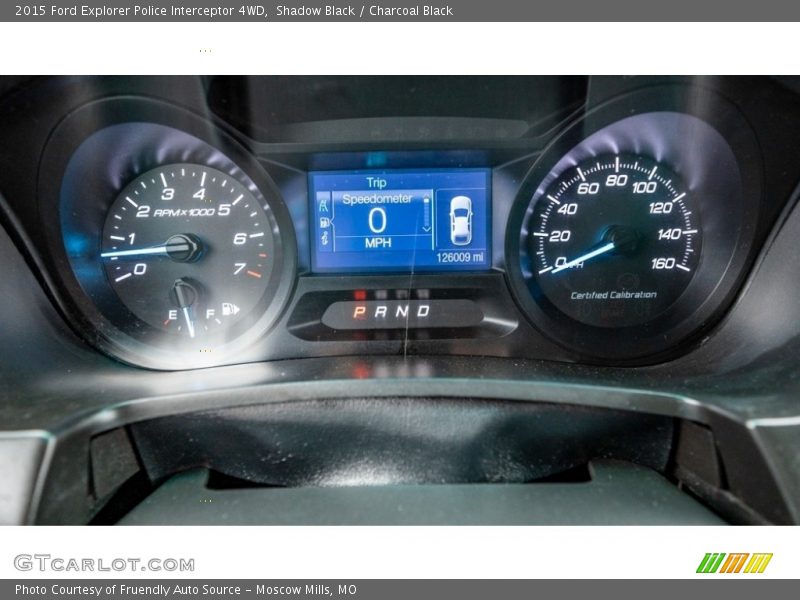  2015 Explorer Police Interceptor 4WD Police Interceptor 4WD Gauges