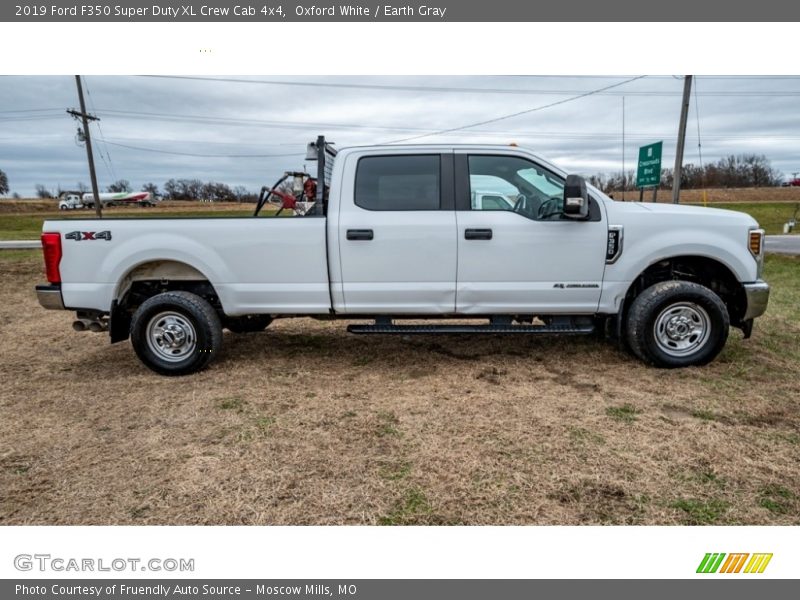 Oxford White / Earth Gray 2019 Ford F350 Super Duty XL Crew Cab 4x4