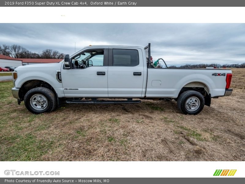 Oxford White / Earth Gray 2019 Ford F350 Super Duty XL Crew Cab 4x4