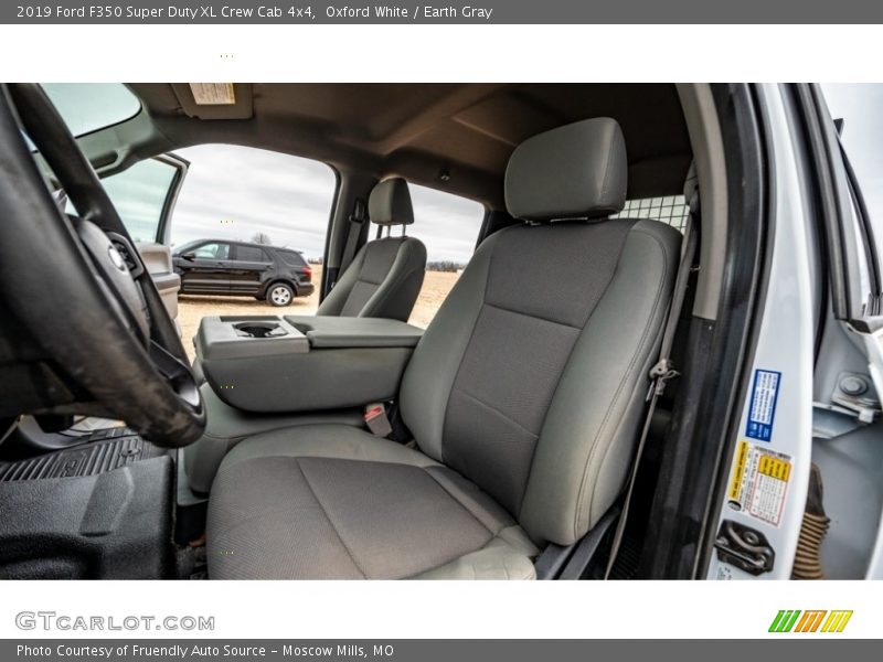 Oxford White / Earth Gray 2019 Ford F350 Super Duty XL Crew Cab 4x4