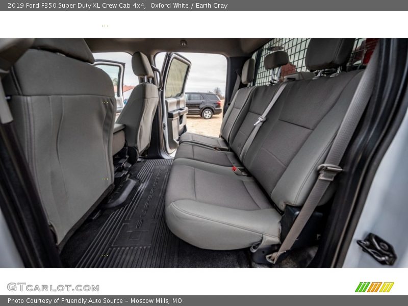 Oxford White / Earth Gray 2019 Ford F350 Super Duty XL Crew Cab 4x4