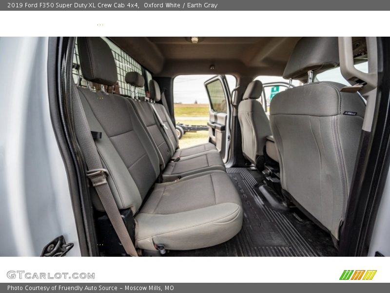 Oxford White / Earth Gray 2019 Ford F350 Super Duty XL Crew Cab 4x4