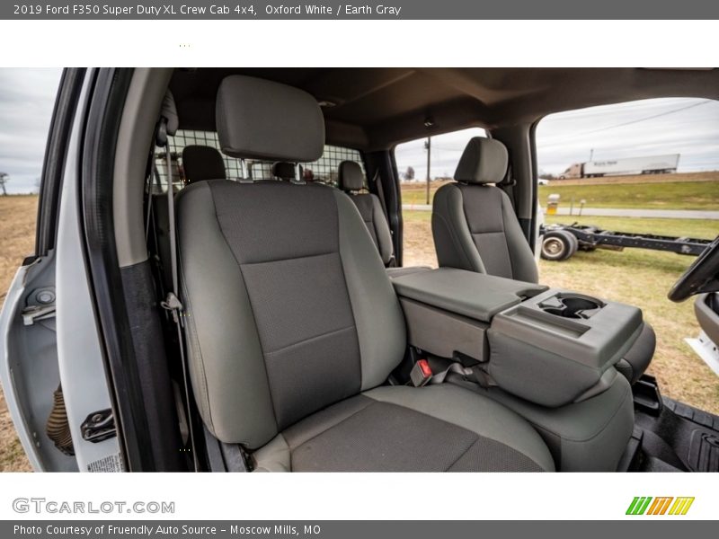 Oxford White / Earth Gray 2019 Ford F350 Super Duty XL Crew Cab 4x4