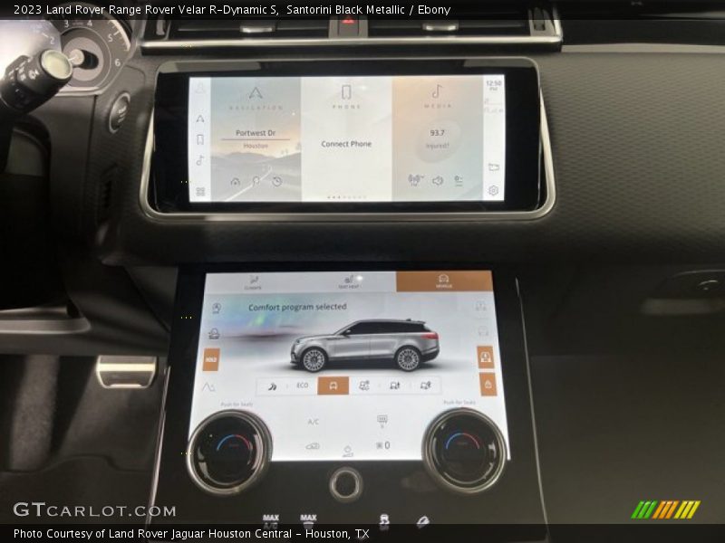Santorini Black Metallic / Ebony 2023 Land Rover Range Rover Velar R-Dynamic S