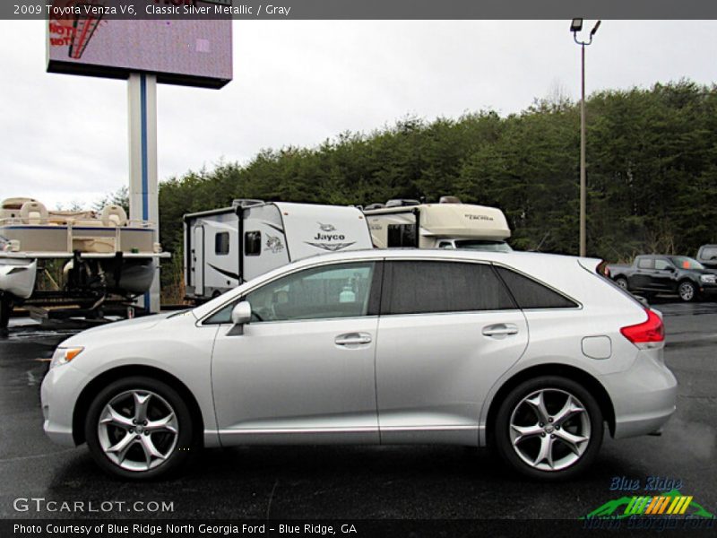 Classic Silver Metallic / Gray 2009 Toyota Venza V6