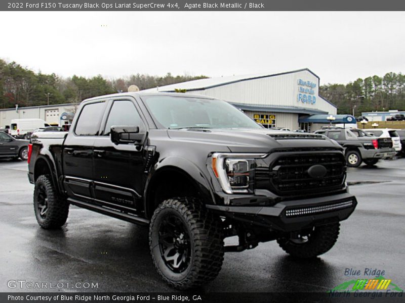Front 3/4 View of 2022 F150 Tuscany Black Ops Lariat SuperCrew 4x4
