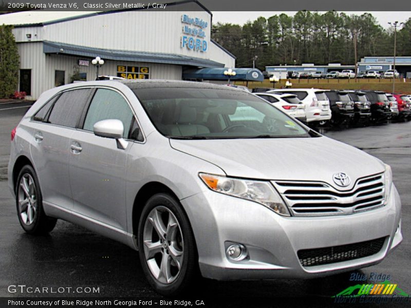 Classic Silver Metallic / Gray 2009 Toyota Venza V6
