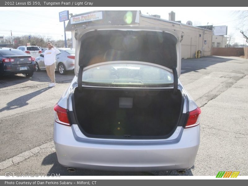 Tungsten Pearl / Light Gray 2012 Lexus ES 350