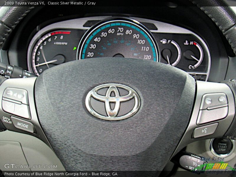 Classic Silver Metallic / Gray 2009 Toyota Venza V6