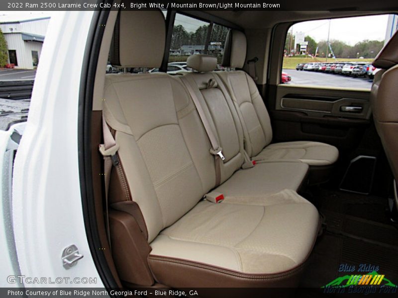 Rear Seat of 2022 2500 Laramie Crew Cab 4x4