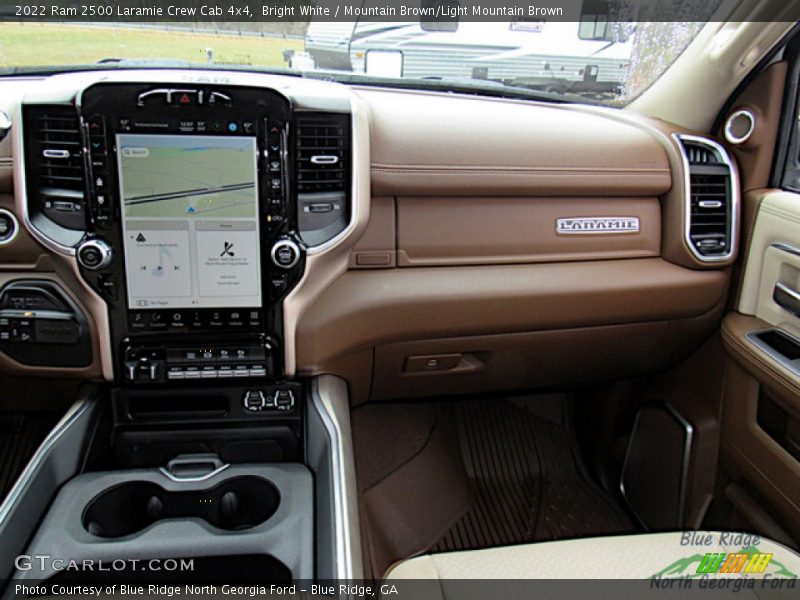 Bright White / Mountain Brown/Light Mountain Brown 2022 Ram 2500 Laramie Crew Cab 4x4