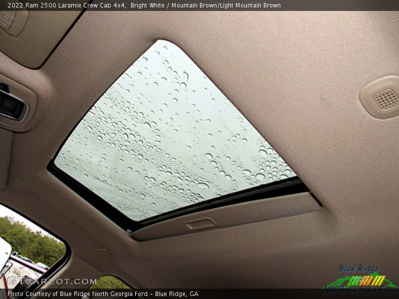 Bright White / Mountain Brown/Light Mountain Brown 2022 Ram 2500 Laramie Crew Cab 4x4