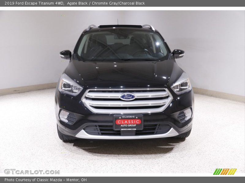Agate Black / Chromite Gray/Charcoal Black 2019 Ford Escape Titanium 4WD