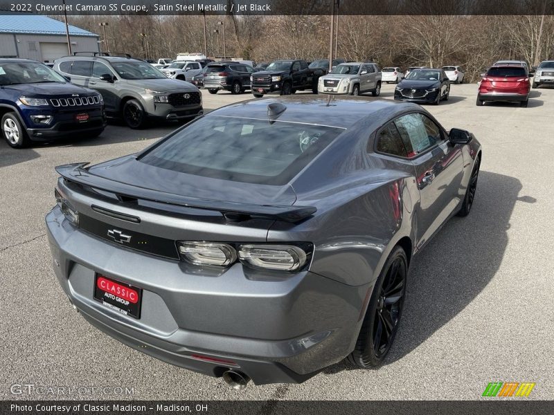 Satin Steel Metallic / Jet Black 2022 Chevrolet Camaro SS Coupe