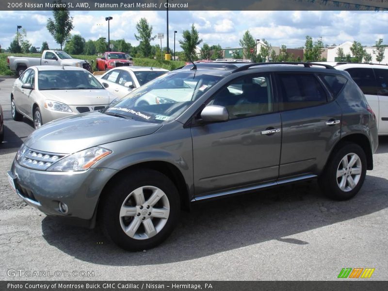 Platinum Pearl Metallic / Charcoal 2006 Nissan Murano SL AWD