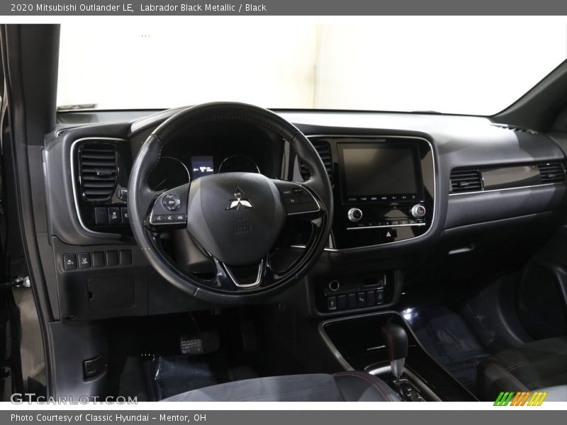 Dashboard of 2020 Outlander LE