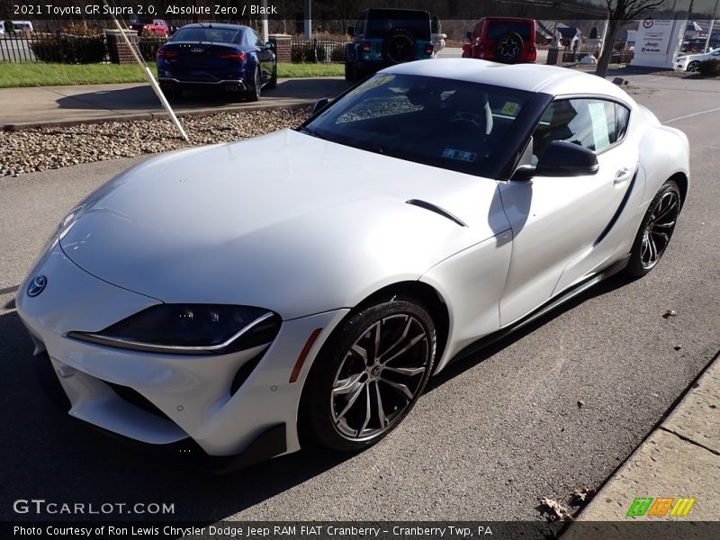 Absolute Zero / Black 2021 Toyota GR Supra 2.0