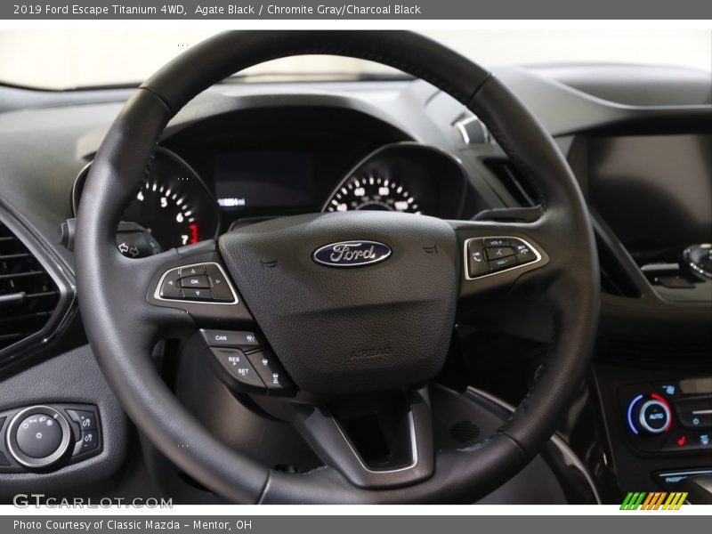 Agate Black / Chromite Gray/Charcoal Black 2019 Ford Escape Titanium 4WD
