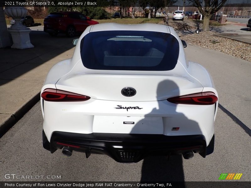 Absolute Zero / Black 2021 Toyota GR Supra 2.0