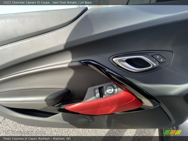 Satin Steel Metallic / Jet Black 2022 Chevrolet Camaro SS Coupe