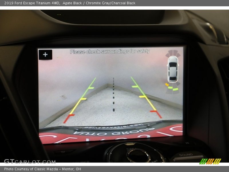 Agate Black / Chromite Gray/Charcoal Black 2019 Ford Escape Titanium 4WD