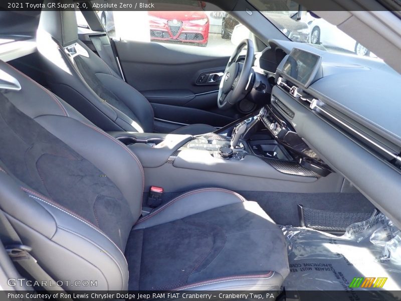 Front Seat of 2021 GR Supra 2.0