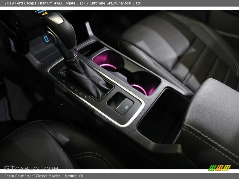Agate Black / Chromite Gray/Charcoal Black 2019 Ford Escape Titanium 4WD