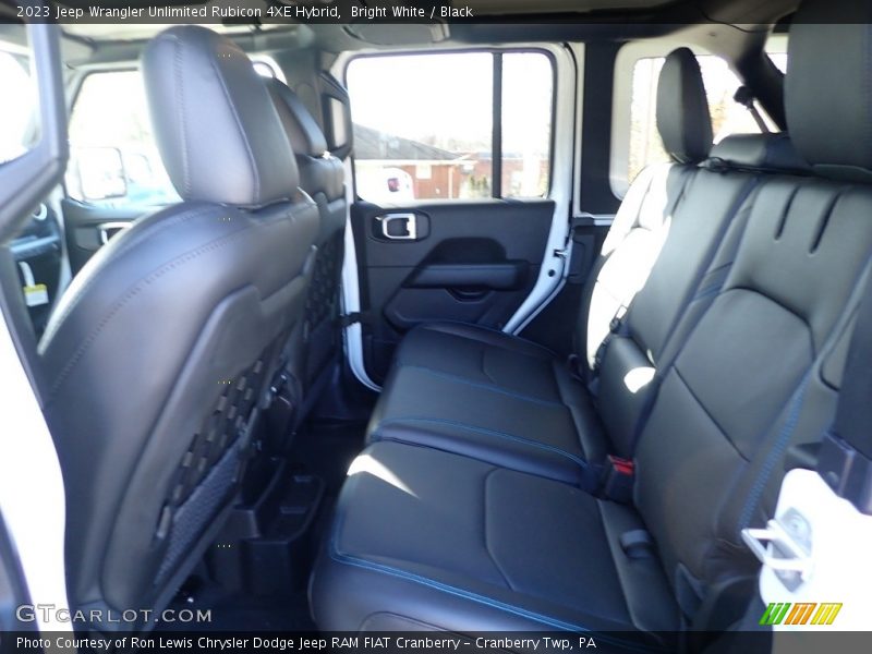 Bright White / Black 2023 Jeep Wrangler Unlimited Rubicon 4XE Hybrid