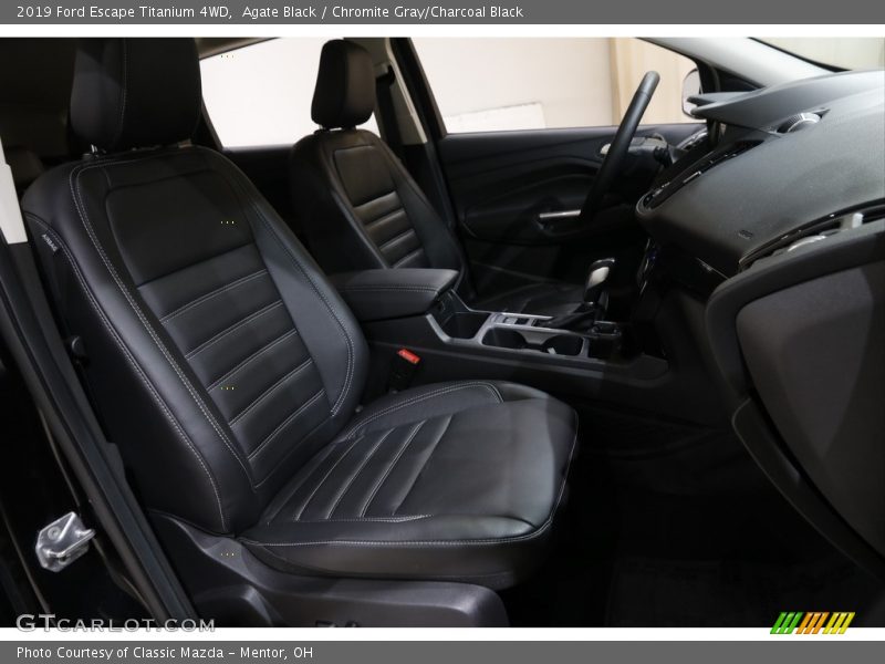 Agate Black / Chromite Gray/Charcoal Black 2019 Ford Escape Titanium 4WD