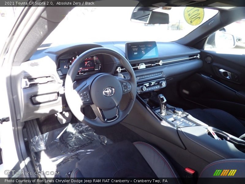 Front Seat of 2021 GR Supra 2.0