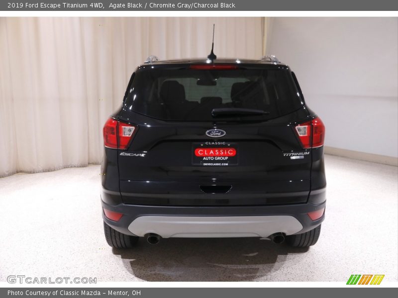 Agate Black / Chromite Gray/Charcoal Black 2019 Ford Escape Titanium 4WD