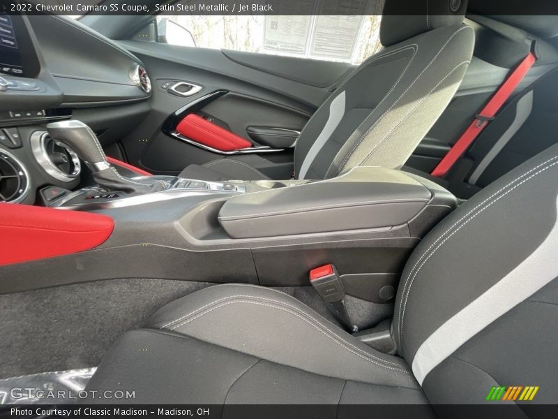 Satin Steel Metallic / Jet Black 2022 Chevrolet Camaro SS Coupe