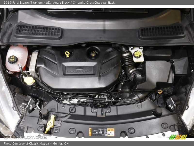 Agate Black / Chromite Gray/Charcoal Black 2019 Ford Escape Titanium 4WD