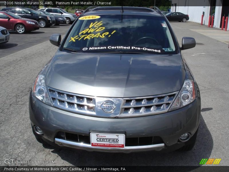 Platinum Pearl Metallic / Charcoal 2006 Nissan Murano SL AWD