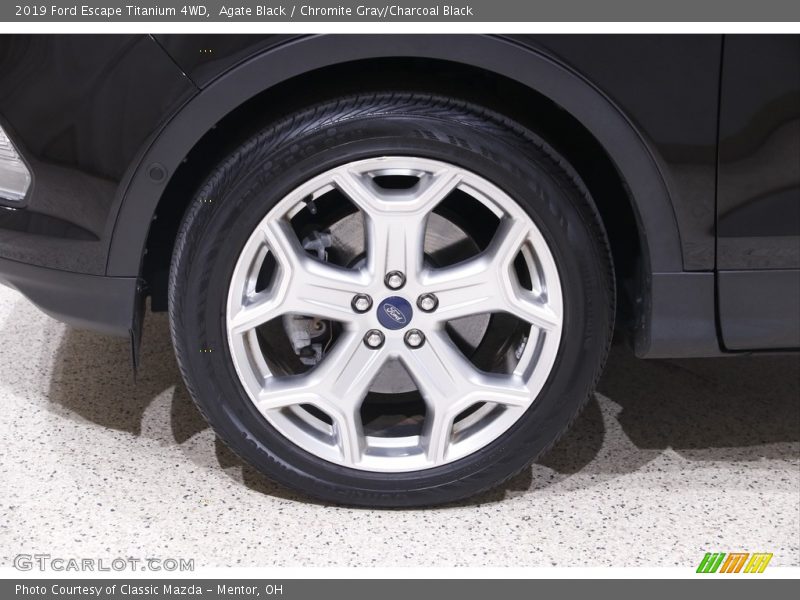 Agate Black / Chromite Gray/Charcoal Black 2019 Ford Escape Titanium 4WD