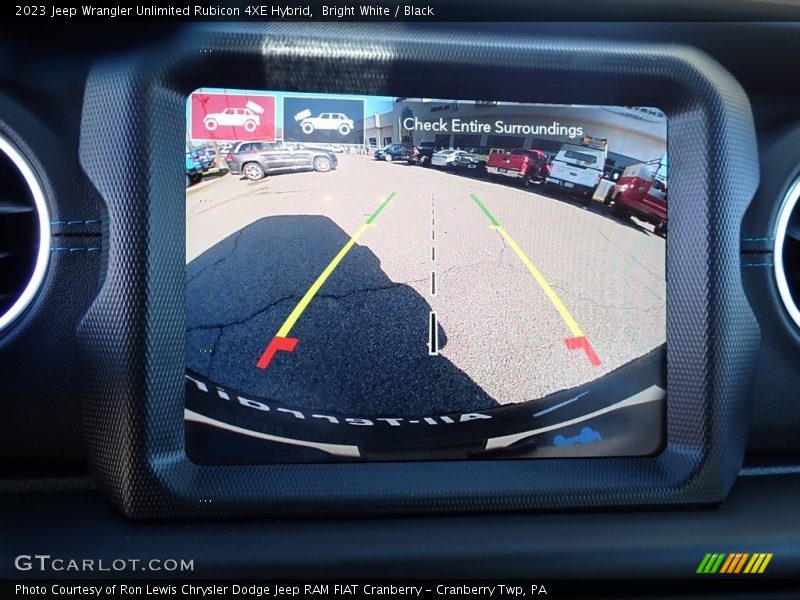 Bright White / Black 2023 Jeep Wrangler Unlimited Rubicon 4XE Hybrid