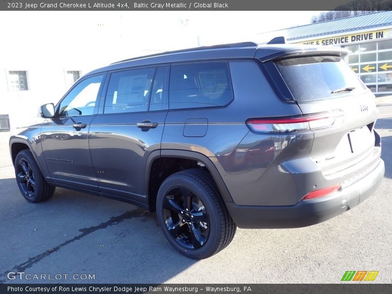 Baltic Gray Metallic / Global Black 2023 Jeep Grand Cherokee L Altitude 4x4