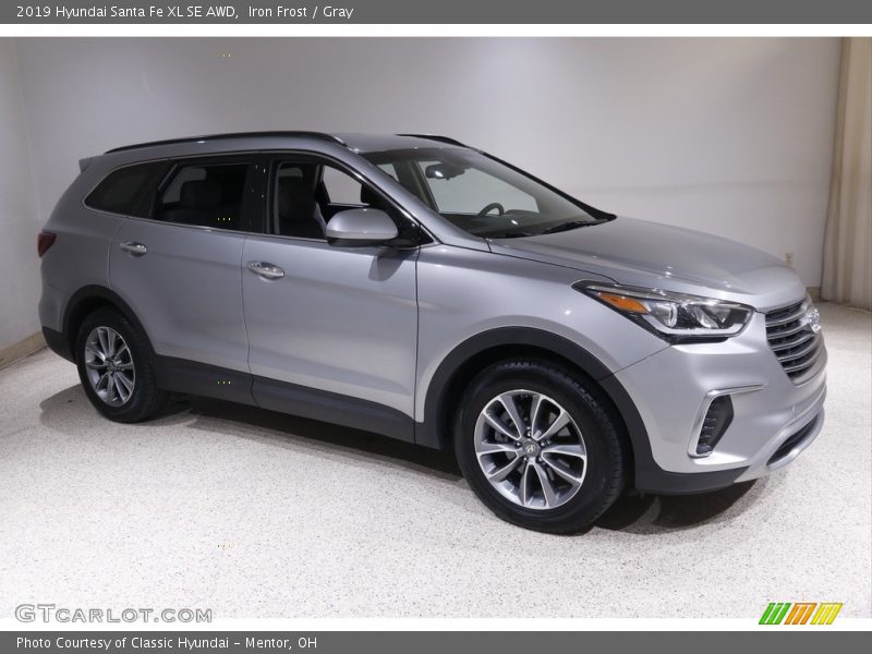 Iron Frost / Gray 2019 Hyundai Santa Fe XL SE AWD