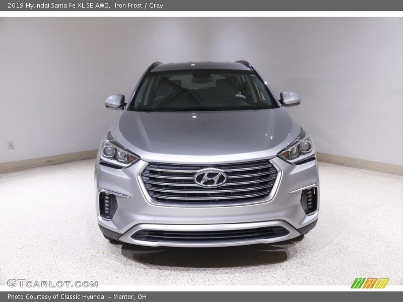 Iron Frost / Gray 2019 Hyundai Santa Fe XL SE AWD