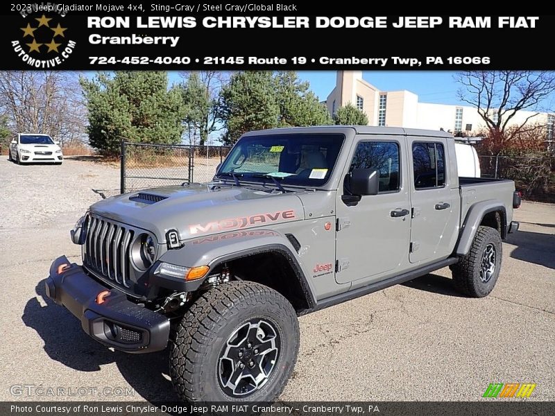 Sting-Gray / Steel Gray/Global Black 2023 Jeep Gladiator Mojave 4x4