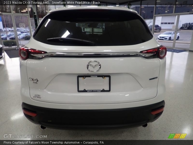 Snowflake White Pearl Mica / Black 2023 Mazda CX-9 Touring AWD