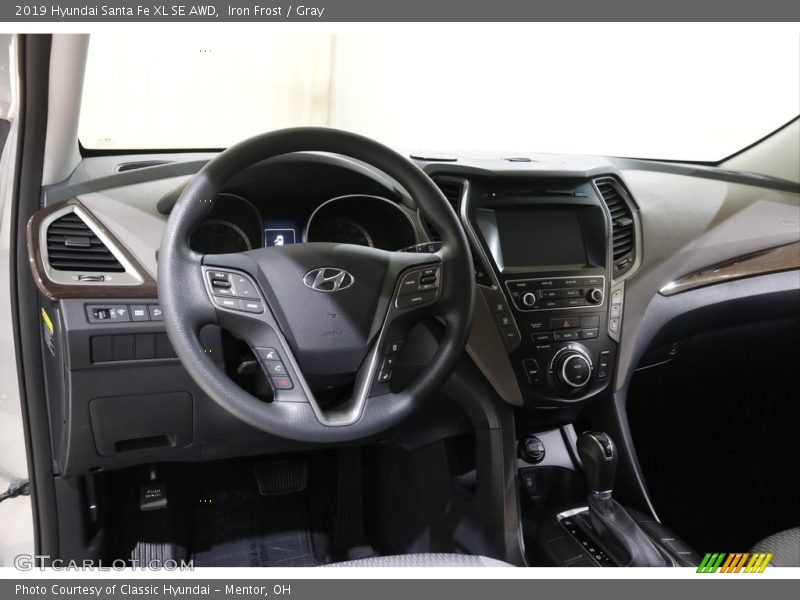 Iron Frost / Gray 2019 Hyundai Santa Fe XL SE AWD