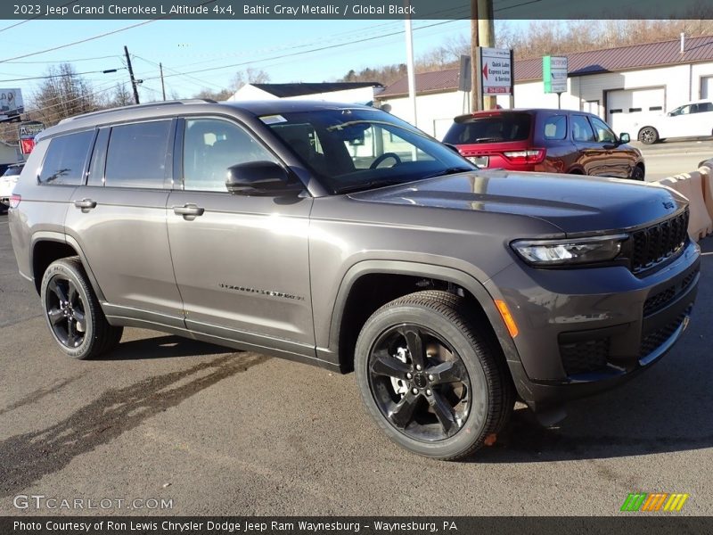 Baltic Gray Metallic / Global Black 2023 Jeep Grand Cherokee L Altitude 4x4